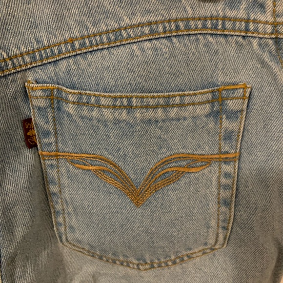 High Waisted Jean Shorts - Picture 4 of 5